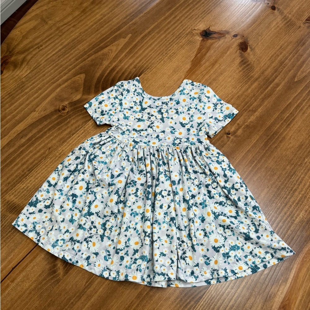 Mika & Rose Short Sleeve Twirl Dress size 3T - Oopsie Daisy